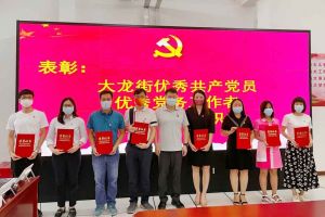 多宝注册网（中国区）首页集团党支部荣获先进党组织称号、陈文舒党支部书记荣获优秀党